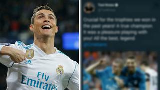 Adiós, vaquero: Toni Kroos le dedicó emotivo mensaje de despedida a Cristiano Ronaldo [FOTOS]