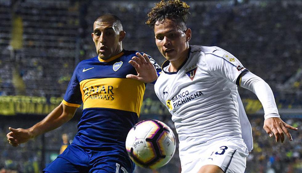 Boca Juniors vs. Liga de Quito por cuartos de final de la Copa Libertadores 2019. (Getty)