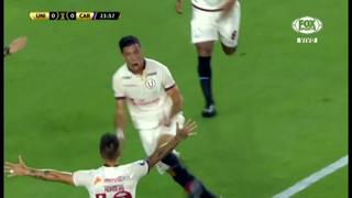 Universitario celebra en casa: el gol de Federico Alonso para el 1-0 ante Carabobo [VIDEO]
