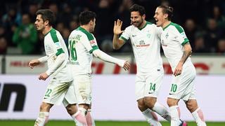 Vuelve al ruedo: Pizarro anotó el empate del Werder Bremen