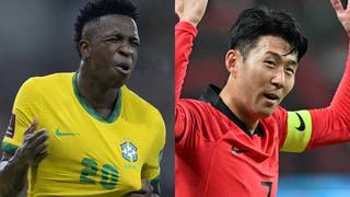 Alineaciones Brasil vs. Corea del Sur: jugadores para el partido por los octavos de final