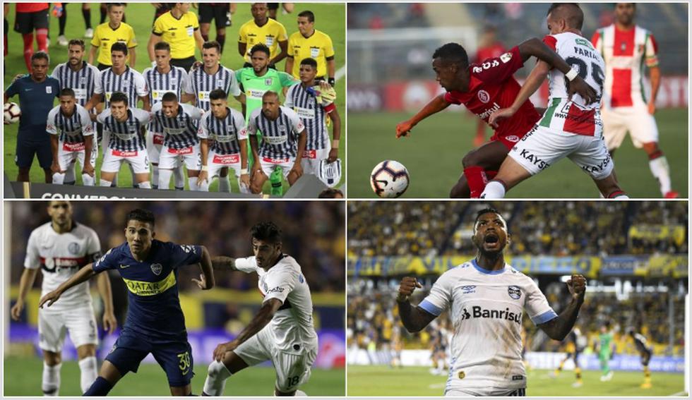 Los jugadores con mejores estadísticas de la fecha 1 de la Copa Libertadores 2019. (GEC / Getty / AFP)