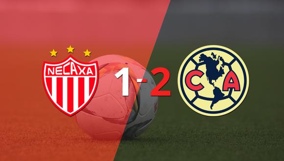 Victoria apretada de Club América por 2-1 sobre Necaxa