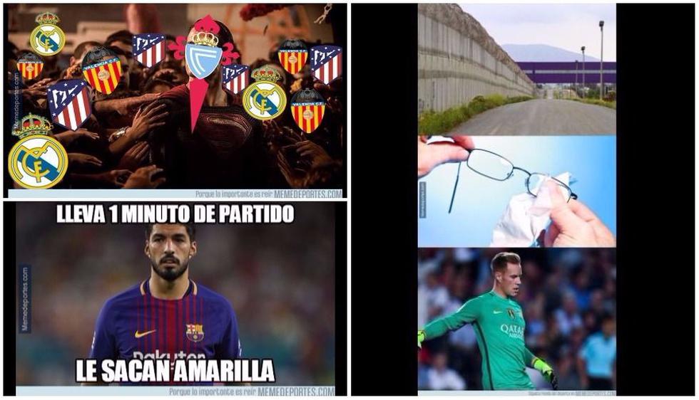 Los memes que dejó el 2-2 entre Barcelona y Celta de Vigo por Liga Santander (Foto: Meme Deportes).
