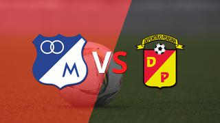 Arranca el partido entre Millonarios vs Pereira