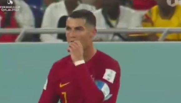 Cristiano Ronaldo lleva un gol con Portugal en el Mundial Qatar 2022.