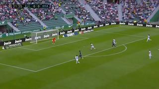 Vinicius sigue en racha: golazo tras taco de Mariano para el 1-0 de Real Madrid vs. Elche [VIDEO]