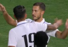 Remontada merengue: gol de Eden Hazard de penal para el 2-1 de Real Madrid vs. América [VIDEO]