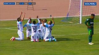 ¿Sorprendió? Roberto Mosquera y su celebración por el gol de Aldair Rodríguez para Binacional