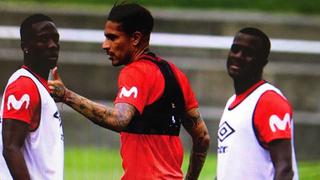 Selección Peruana: Paolo Guerrero participó de un entretenido 'Camotito' en los entrenamientos