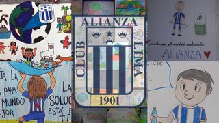 Máxima creatividad: Alianza Lima compartió tiernos dibujos de sus canteranos por el día del medio ambiente