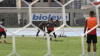 Con buen ambiente: así fue el último entrenamiento de Perú previo al choque con Brasil