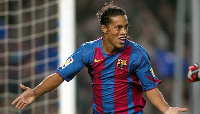 Ronaldinho estaba valorizado en 53,4 millones de dólares. (Foto: AFP)