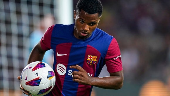 Ansu Fati tiene contrato con el FC Barcelona hasta el 2027. (Foto: Getty Images)