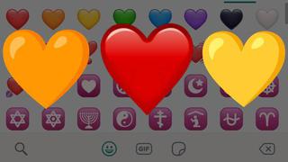 Así puedes activar la animación para los emojis de corazones en WhatsApp