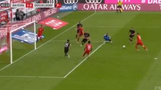 Müller se lo dejó servido: Lewandowski anotó el 3-0 del Bayern Munich ante el Fortuna por la Bundesliga [VIDEO]