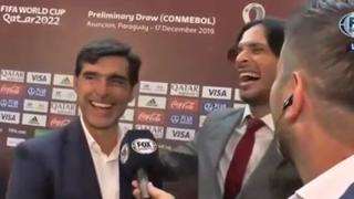 “Sí, un amigo...”: la cara de Ayala cuando Santa Cruz le sacó Uruguay y Brasil a Argentina [VIDEO]