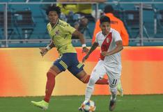Perú cayó 1-0 con Colombia y cerró su preparación con miras al inicio de las Eliminatorias rumbo a Qatar 2022
