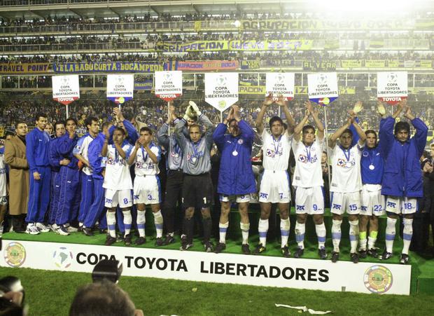 Cruz Azul finalizó segundo en la Copa Libertadores 2001. (Twitter)