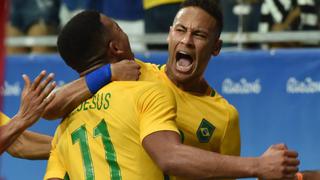 Brasil anotó su primer gol en Río 2016 después de 206 minutos
