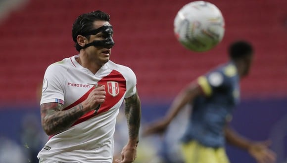 Gianluca Lapadula fue destacado por la organización de la Copa América. (Foto: REUTERS/Ueslei Marcelino)