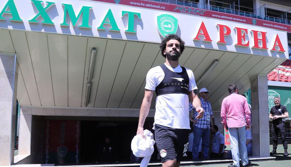 Salah podría jugar ante Uruguay en el debut de Egipto en el Mundial Rusia 2018. (AFP)