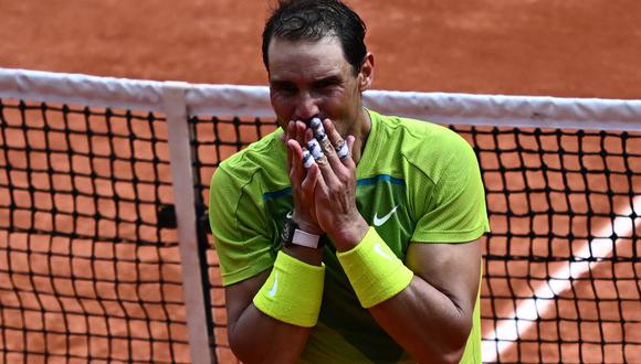 Rafael Nadal es campeón de Roland Garros 2022. (Foto: AFP)