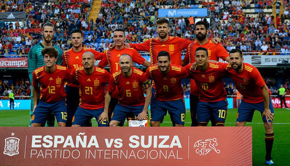 España igualó 1 a 1 ante Suiza en su último amistoso. (Getty)