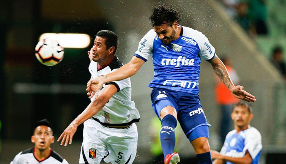Melgar perdió 3-0 ante Palmeiras en la segunda fecha de la Copa Libertadores. (Foto: Getty Images)