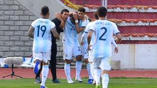 Lionel Scaloni y su eufórico festejo con este gol de Argentina en La Paz [VIDEO]