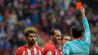 Totalmente injusta: Atlético de Madrid apelará tras la expulsión de Costa por festejar con el público