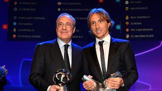 ¡Puros elogios! Presidente del Real Madrid se rinde ante Luka Modric tras la ceremonia del Balón de Oro