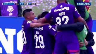 Volteada ‘rosada’: gol de Cristian Florez para el 3-2 de Sport Boys vs. Sporting Cristal [VIDEO]