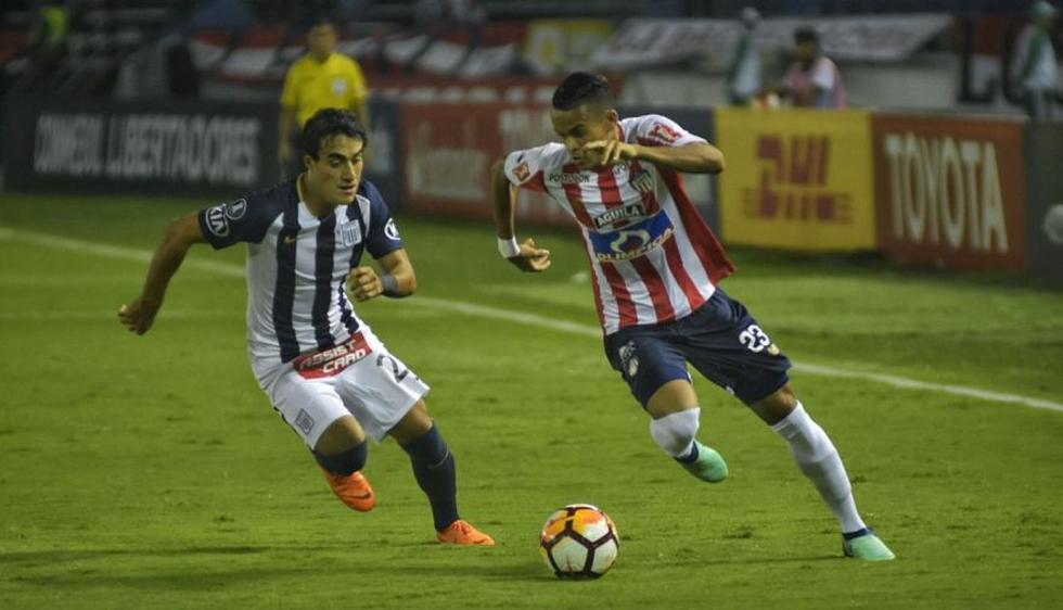 Alianza Lima vs. Junior por la Copa Libertadores. (Hansel Vásquez - El Heraldo)