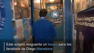 El museo secreto de Maradona en Nápoles
