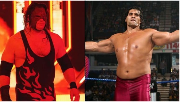 Kane y The Great Khali, los próximos inducidos al Salón de la Fama de WWE en 2021. (WWE)