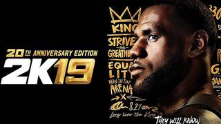 NBA 2K19 contará con LeBron James en la portada: se realizó la presentación oficial [VIDEO]