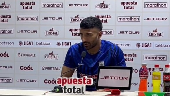 Josepmir Ballón habló sobre el partido ante Universitario. (Captura: GOLPERÚ)