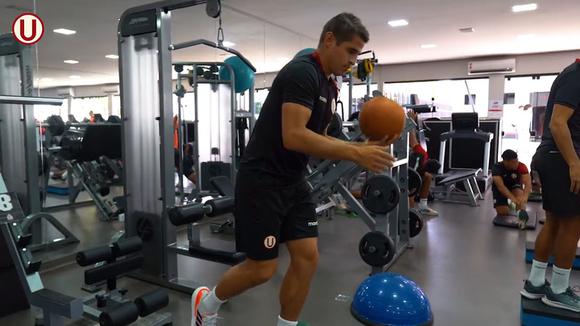 Universitario prepares for the duel against Goiás, for the Copa Sudamericana. (Video: Universitario)