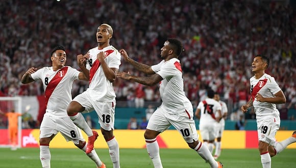 André Carrillo anotó el primer gol de Perú como vigente selección mundialista en 2018. (Foto: Getty Images)