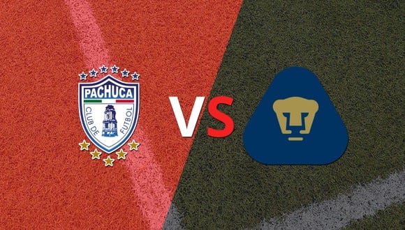 Termina el primer tiempo con una victoria para Pumas UNAM vs Pachuca por 1-0