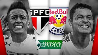 Sao Paulo vs. Red Bull Brasil: Christian Cueva no fue convocado al partido por el Paulistao