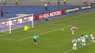 ¡Tiembla el mundo! Aaron Ramsey anota de penal el 2-0 de Arsenal por Europa League [VIDEO]