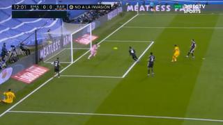 La doble atajada de Courtois para conservar el cero en Real Madrid-Barcelona 