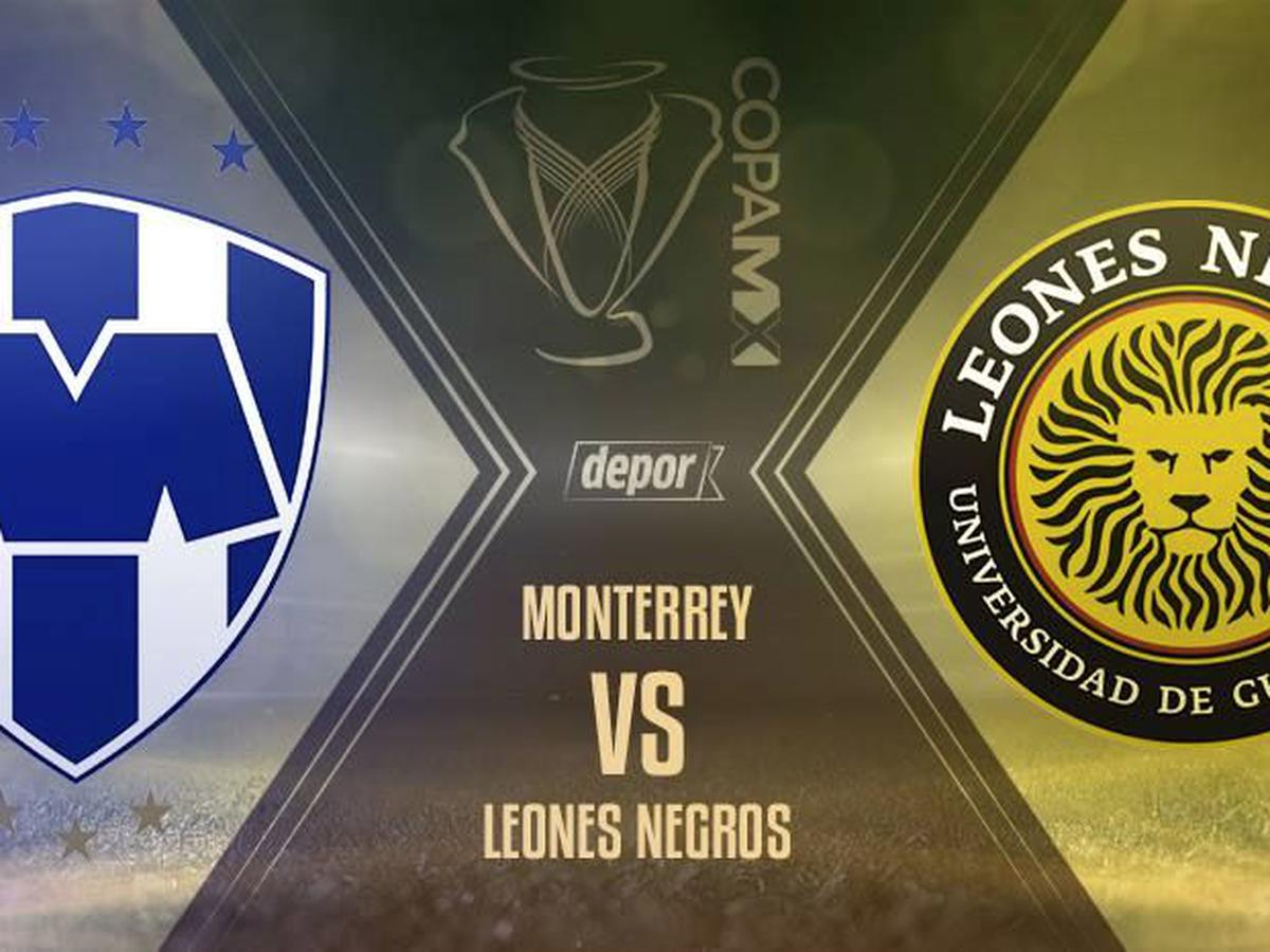 Monterrey vs. Leones Negros: partido por Copa MX suspendido por fuerte  sismo en México | FUTBOL-INTERNACIONAL | DEPOR