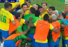 Al último minuto: el golazo de cabeza de Casemiro para el 2-1 de Brasil ante Colombia [VIDEO]