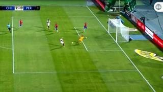No ‘pica’ con Perú: Ruidíaz se falló un gol increíble ante Chile en un mano a mano con Bravo [VIDEO]