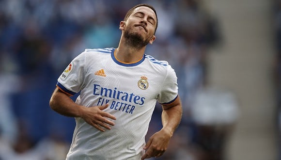 Eden Hazard llegó al Real Madrid en verano de 2019. (Getty)