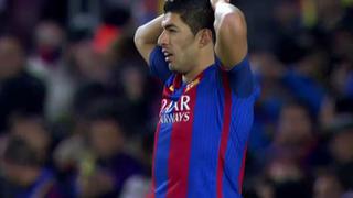 Suárez y Messi al palo: genial individualidad del uruguayo pudo ser el primero del Barcelona