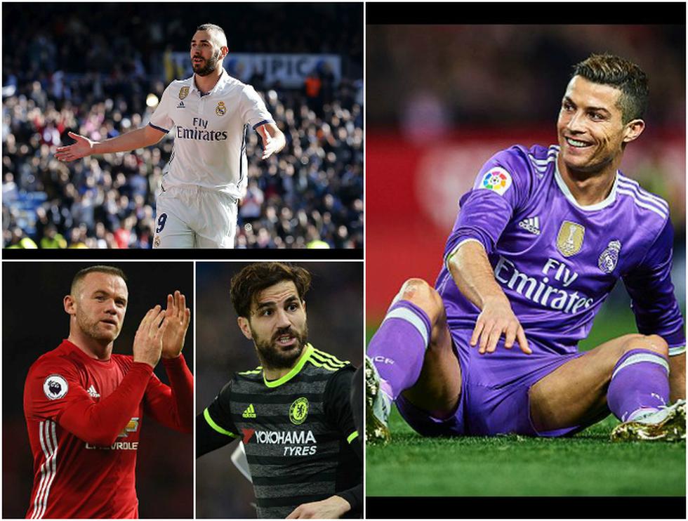 Cristiano Ronaldo y los jugadores que rechazaron el fútbol chino (Getty Images).